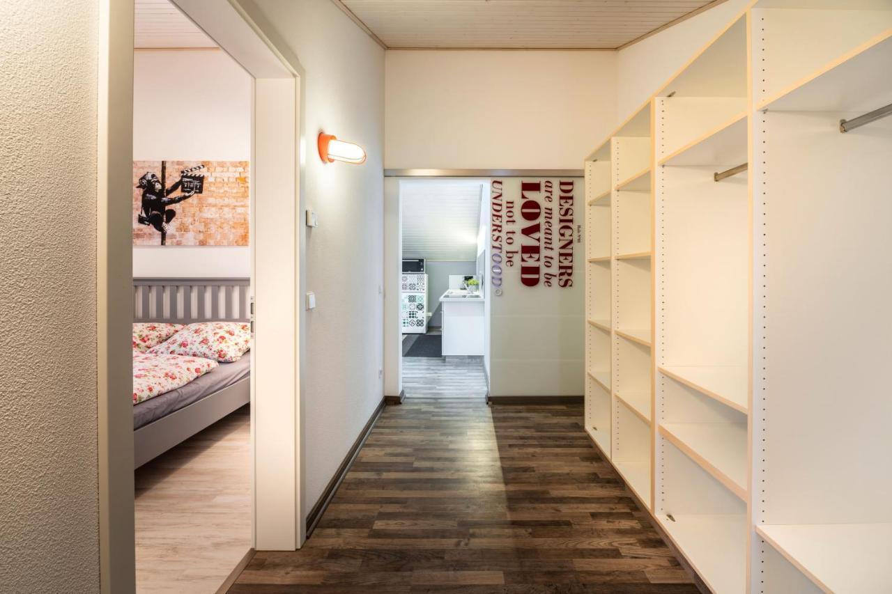 Gemuetliche Ferienwohnung Mit Panoramablick Muttensweiler Exterior photo