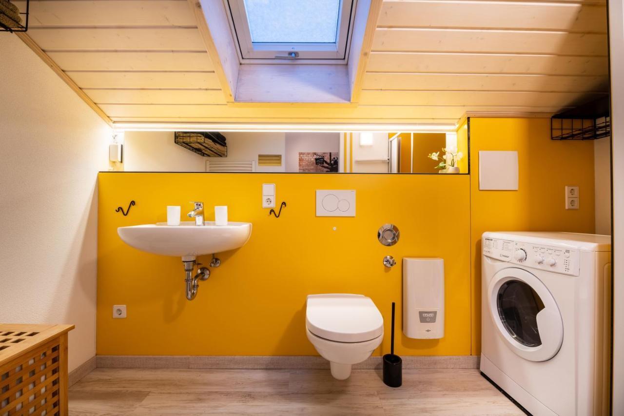 Gemuetliche Ferienwohnung Mit Panoramablick Muttensweiler Exterior photo